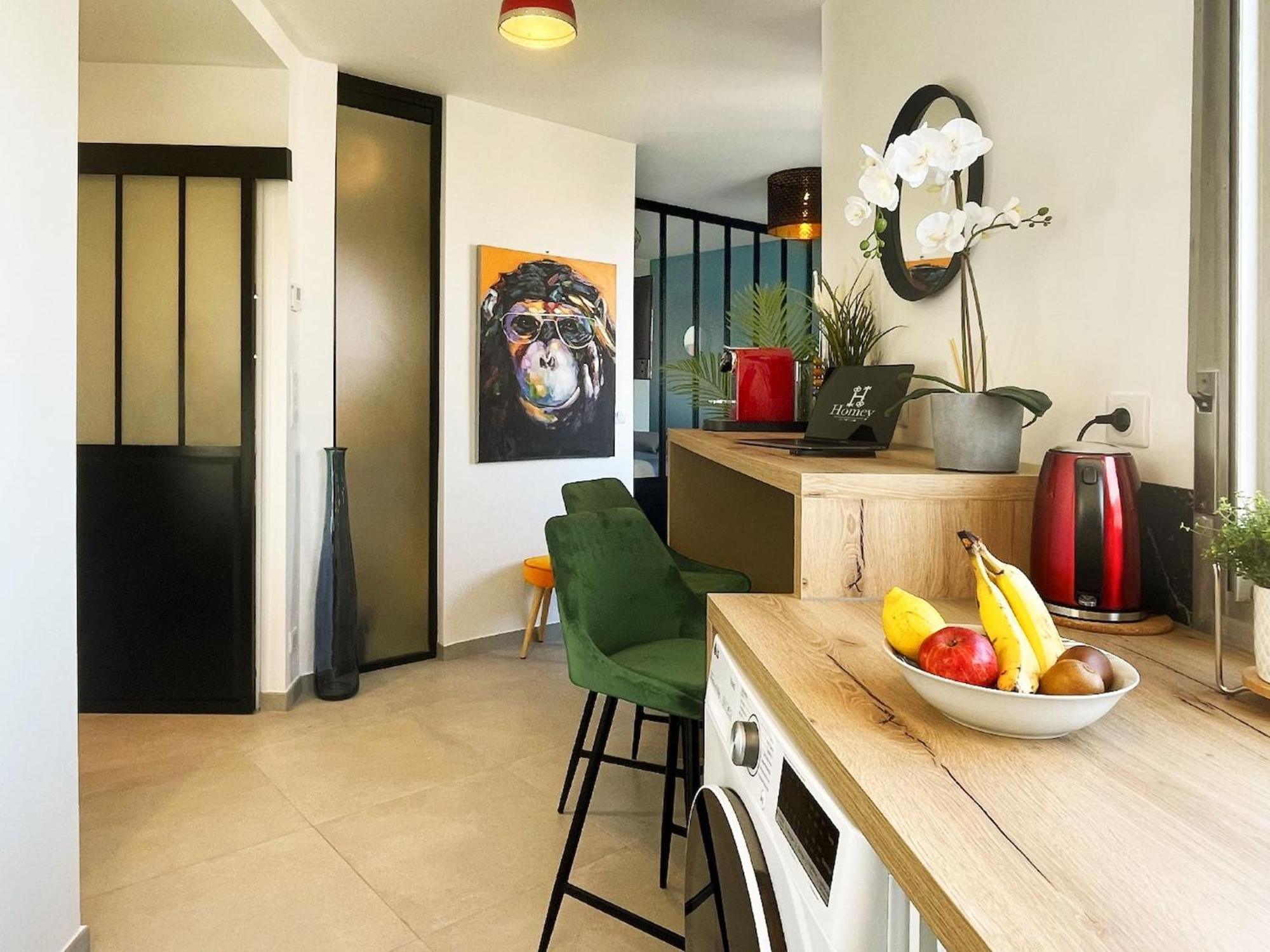 Homey Superchill - Appartement Moderne Et Tout Equipe - Netflix Et Wifi Inclus - Situe En Hyper-Centre - Proche Geneve Annemasse Luaran gambar